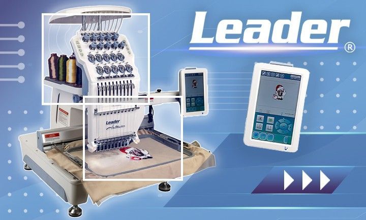 Mașina de brodat Leader Artmaster LE-10 este o mașină de brodat computerizată pentru casă, atelier și afaceri