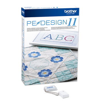 Professzion&aacute;lis h&iacute;mzőszoftver Brother PE Design 11