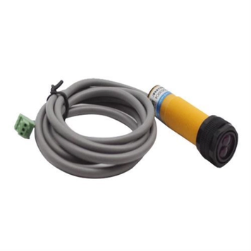 Photoelectric sensor for use on a conveyor.