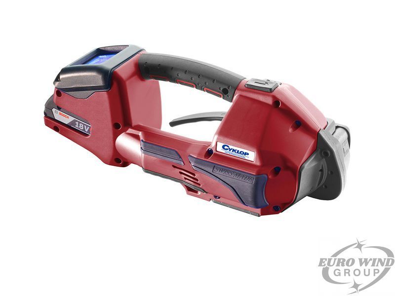 Cyklop CMT 260 strap tensioning battery tool