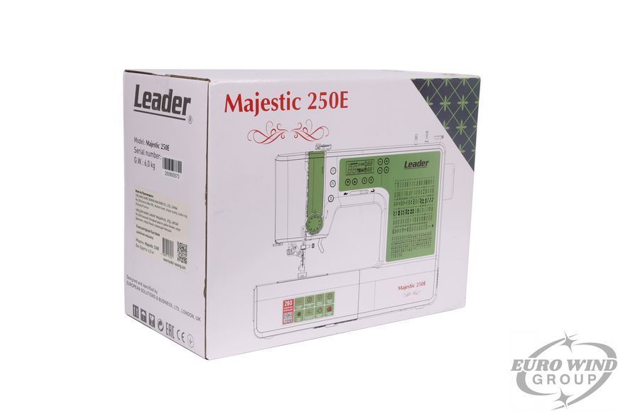 Mașină de cusut computerizată LEADER Majestic 250E