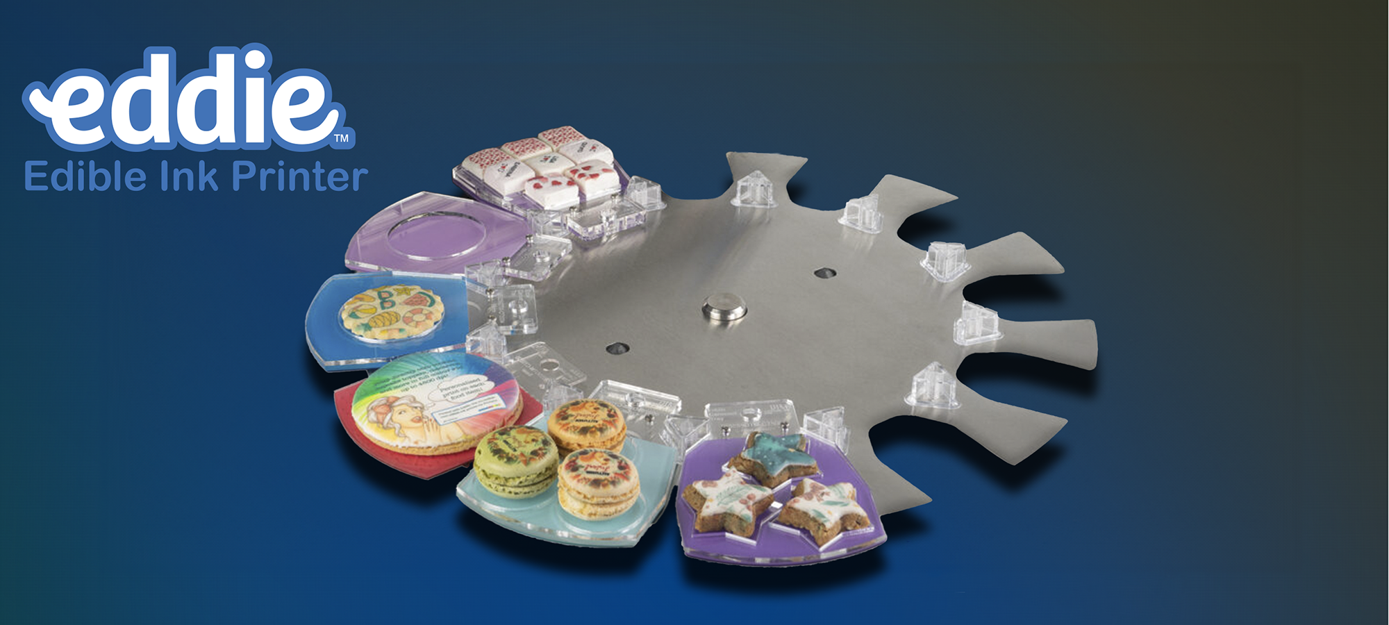 Eddie Printer Templates for Pastry Personalization