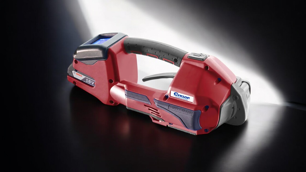 Cyklop CMT 260 Battery-Powered Strapping Tool